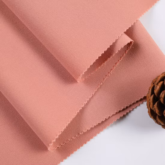Polyester T800 T400 Plain Four/2 Way Stretch Elastic Twill Anti-Static Waterproof Fabric for Bag, Dress, Garment, Outdoor Jacket