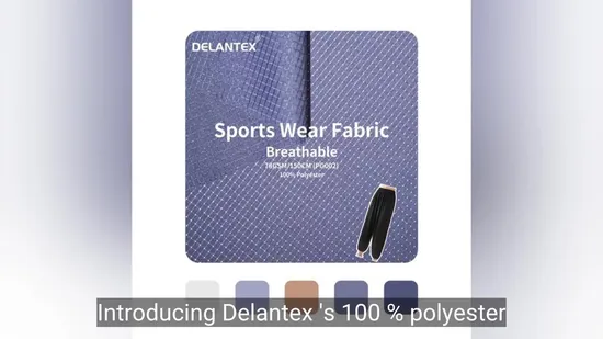 100% Polyester Fabric Pongee Plaid Check Fabric Woven Mesh Fabric Dri Fit Light Weight for Summer Pants and Lining 