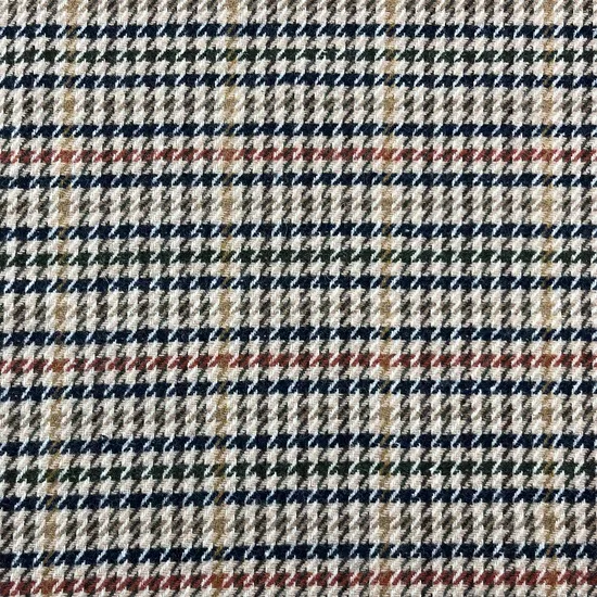 Stock Houndstooth Herringbone Double Faced Woolen Fabric for Overcoats 