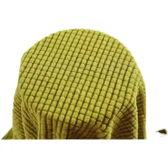 95% Polyester 5% Spandex Knit Check Jacquard Polar Fleece Fabric 