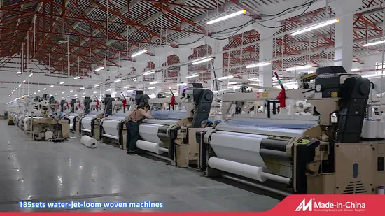 Woven 100% Polyester Waterproof Check Yarn Dyed Stripe Warp Stretch Fabric for Bed Sheet Pillow Cushion Home Textile 