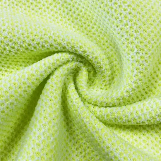 Melange Sweater Fleece Fabric with Back Side Brushed 