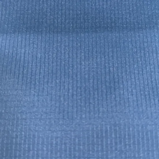 Leather Hand Feeling Super Soft Microfiber Suede Fabric with Warp Double Faced 