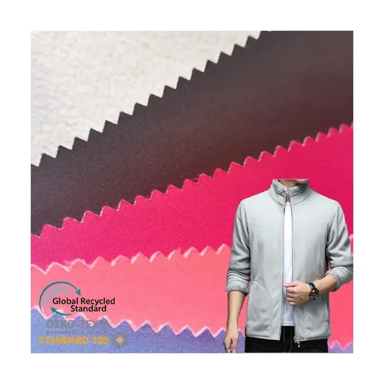 Fabrics Suppliers 100% Polyester Fabric Softshell Fabric 4 Ways Stretch Bonded Fleece 