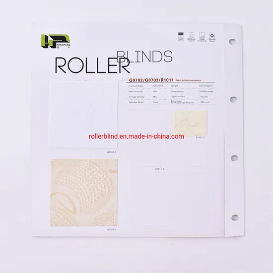 Elegant Daylight Jacquard Roller Blind Fabric for Home Decoration 