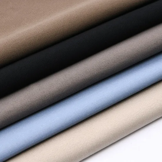 65 Polyester 35 Cotton Tc Twill Fabric for Workwear and Uniform Factory Wholesale 