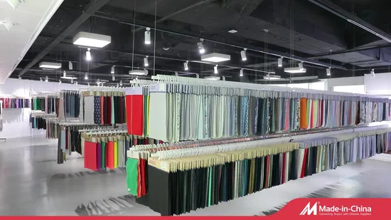 290GSM Stretch Knitted Rib Fabric 100% Cotton Material for T Shirt Clothing 
