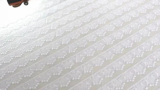 China Factory Directly Elegant Jacquard Lace Fabric for Girls′ Dress/Cheap Fabric 