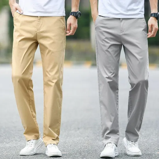 Peached 98% Cotton 2% Spandex Fabric Woven Brushed Elastic Cotton Twill Stretch Cotton Spandex Twill Fabric for Trousers Pants 