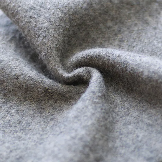 Popular Textiles China Wool Manufacturer Spoken Silk Melton Jersey Knitted Merino Wool Fabric 
